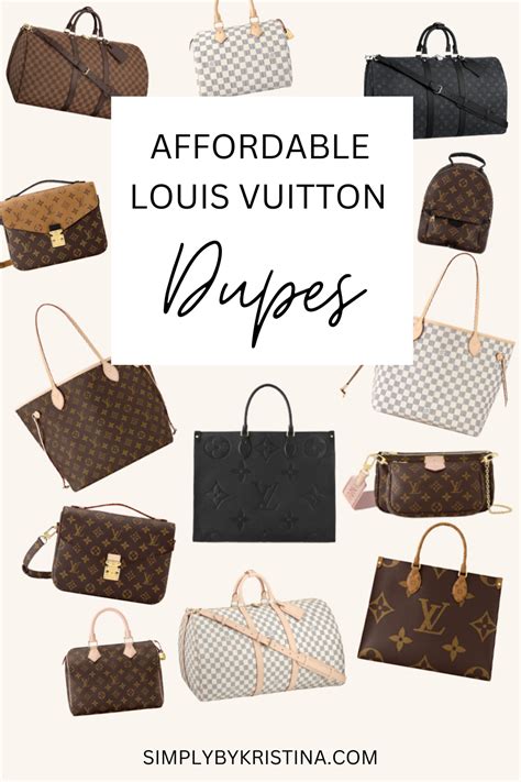 louis vuitton dupe purse|louis vuitton dupe alternative.